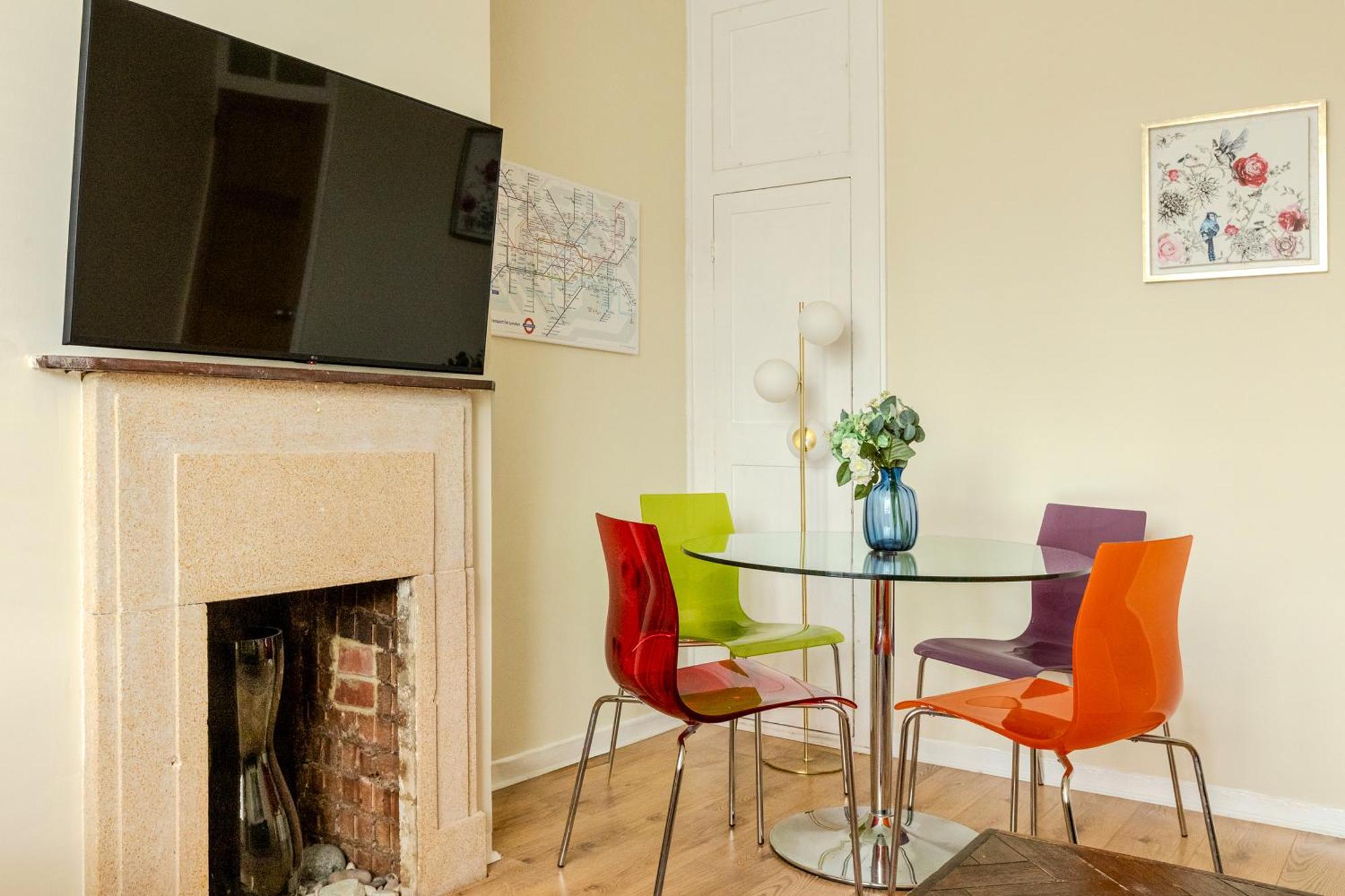 Bright Modern 1 Bedroom Flat, 5 Min To Vauxhall St Londres Extérieur photo